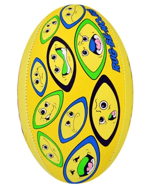 Gilbert Randoms Rug-Be-Moji Rugby Ball